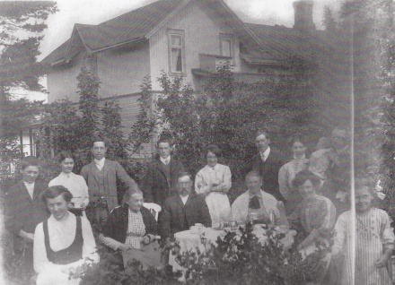 Familjen Öfverström 1910